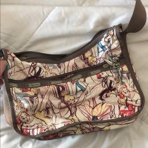 LeSportSac Disney Tinkerbell hobo bag